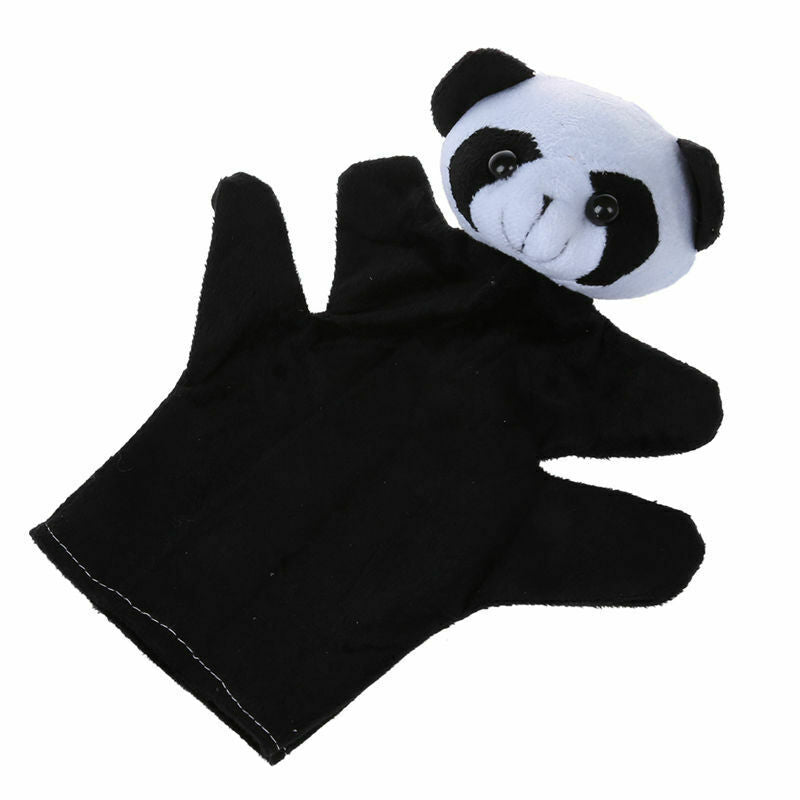 Panda Black and White Finger Puppet and Hand Puppet Z1B9