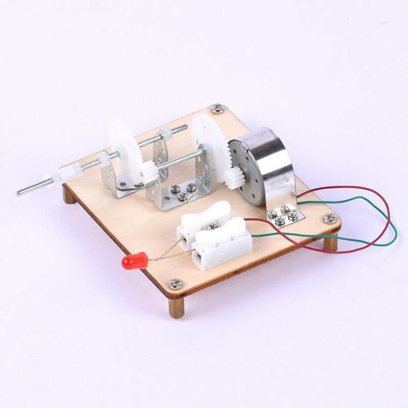 Science Experiment DIY Kits Hand Crank Generator  for Kids Educational Toys