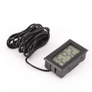 Electronic Refrigerator Thermometer Aquarium Waterproof Probe Digital Display LJ