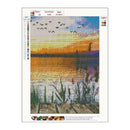 5D DIY Full Drill Diamond Painting Scenery Cross Stitch Embroidery Mosaic