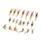40x HO Gauge Painted 1:100 Peoples Passenger Set Scenery Landscape Decor