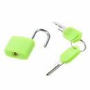 Rectangle Drawer Cabinet Suitcase Toolbox Padlock Green 23mm w 2 Keys