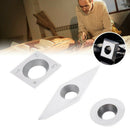 3Pcs Tungsten Carbide Inserts Cutter Set for Wood Turning Working Lathe Too I4J4