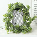 195CM Artificial Plastic Eucalyptus Garland Long Leaf Plants Greenery Home Decor