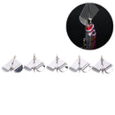 fishing sequins lures rotating blade fiy fishing hard metal spinner bait tack 3C