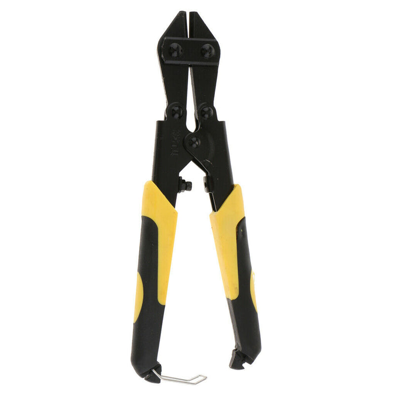 8" Heavy Duty Mini  Cutter Steel Wire Rebar Cutting Tool W/ Soft Grip