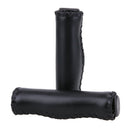 2pcs Bicycle Foam Grips MTB Bicycle Grip Anti-Slip Leather+Sponge Handlebar A