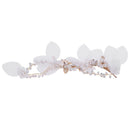 Stylish Pearls Flower Hair Clip Wedding Party Bridal Leaf Hair Accessories
