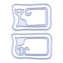 4pcs Cat Message Box Metal Cutting Die Scrapbooking Stencil DIY Album Decor