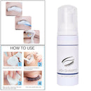 2.03 fl oz Eyelash Extension Foam Mascara Cleanser Eyelid Foaming Cleansing