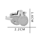 Fashion Men Funny Alloy Shirts Cufflinks Buttons Ping Pong Charm Jewelry GiftsTE