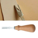 Handmade Leather Diy Craft Leather Edge Beveler Leather Cutting Skiving U2C7