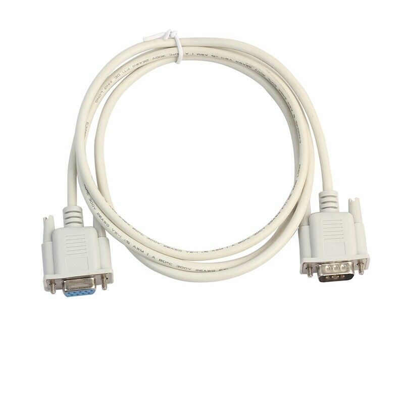 New Serial RS232 9-Pin Male To Female DB9 9-Pin PC Converter Extension Cabl Y9S4