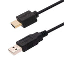 USB To HDMI Charging Cable Display Graphic Converter For Laptop PC Power Cord