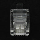 4 Pin RJ11 6P4C Connector Plug for Handset Cable 4 Pcs O4D9