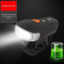 Waterproof Flashlight Smart Bike Front Light Rechargeable LED Headlights