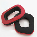 For Logitech  G930 Headphones Red Ear Pad Pads Cup Cups Cushions Earpads USG