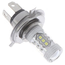 1Pc H4 9003 Fog Light LED Headlight 80W Hi/Lo 90W Beam Driving DRL Lamp Whit-