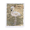 Flamingo Reversible Change Color Sequin Sew On Patches for Clothes DIY AppliB3C