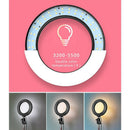 LED Ring Light Dimmable USB 5500K Fill Lamp Photography Phone Video Live M&O