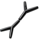 Y-shape Aquarium Tank Hose Coupling 4mm Diameter Air Line Connector 20pcs