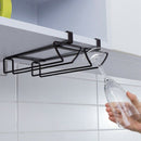 Hanging Wine Glass Holder Stemware Wine Goblet Rack Champagne Holder Under