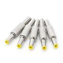 10Pcs 5.5x2.5mm Male Barrel DC Power Socket Jack Plug Practical Brand New wer