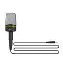 Professional 3.5mm Podcast Studio Microphone Mic for Skype Desktop PC A