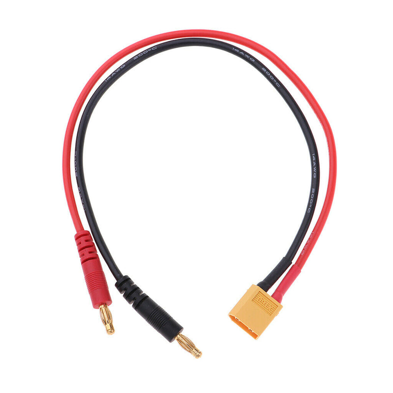 4.0mm Banana Plug to Male XT60 Charging Cable for RC B6 B6AC Lithium Battery