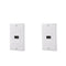 2pcs HDMI Distribution & Organization Wall Plates, Single Gang HDMI 4K