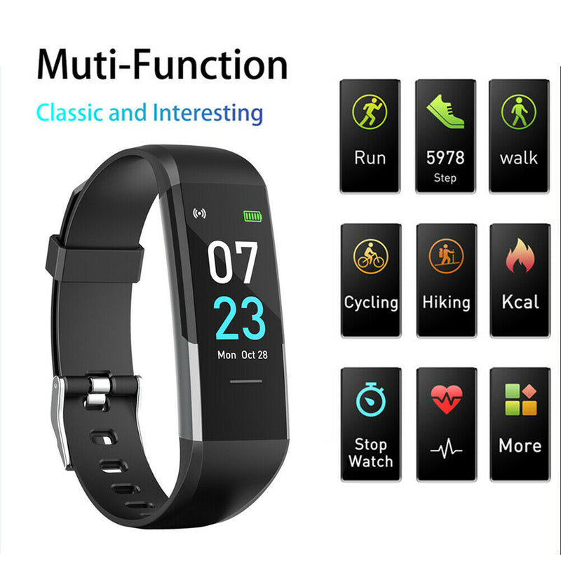 S10 Smart Bracelet Band Heart Rate Sleep Monitor Waterproof Fitness Tracker