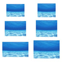 Aquarium Background Poster   Tank Backdrop Adhesive Underwater Decor 61x30cm