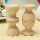12Pcs Wooden Egg Rack Home Kitchen Eggs Holding Cup Desktop Refrigerator Eg V6P7