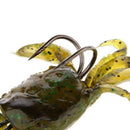 Fishing tackle Soft lure Artificial Crab Hook Green