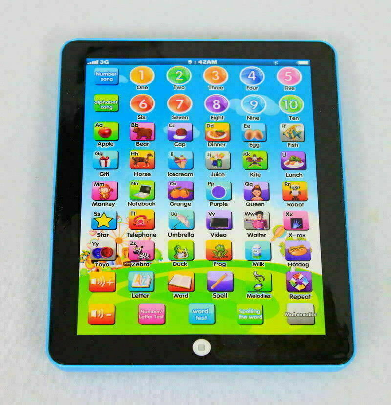 New Kids Children TABLET PAD Educational Learning Toys Gift For Boys Girls P5C2
