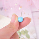 150X candy colors pellet push pin thumb tack message board pushpin plastic!E