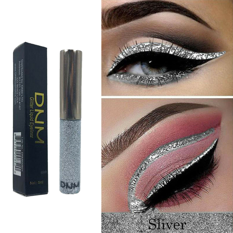 Glitter Liquid Eyeliner Shimmer Metallic Shimmer Eyeshadow  2