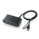 4 Ports Black GameCube Controller Adapter Accessories for Switch/Wii U/PC OZ