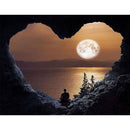 5D Full Square Drill Diamond Painting DIY Love Sunset Cross Stitch Mosaic