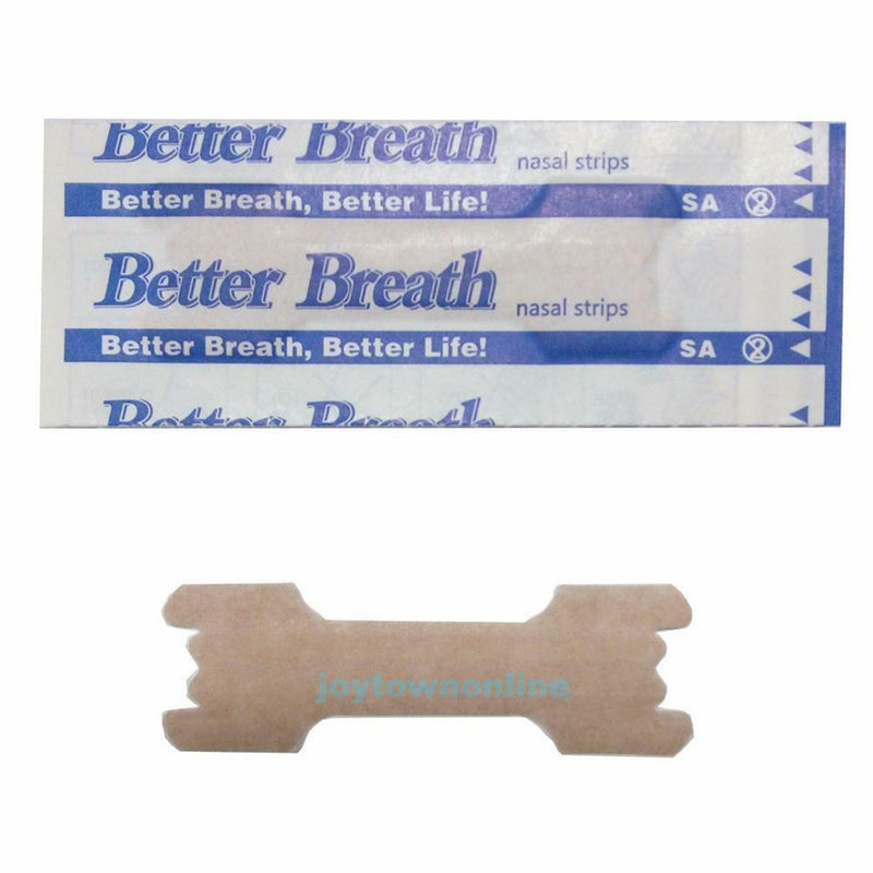 100pcs Nasal Strips Breathe Better Anti Snoring Stop Sleep Snore Apnea