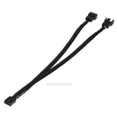 4pcs 4Pin PWM To 3/4 Dual PWM Adapter Computer Case Fan Power Sleeved Cable hv2n