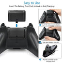 Controller Charger for Xbox OneX Dual Gamepad Charging Station Dock with 2