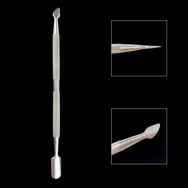 1 Pieces Cuticle Pusher UV Gel Polish Soak Off Remover Tool Nail Art Cuticl E2Y5
