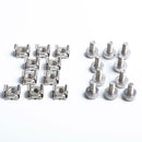 Rack Screws, 10 Pack, Installation Tool, 16 mm M5 Screws, M5 Nuts, Cabinet