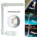 Swimming Fish Pool Waterfall Fountain Ground Above Cascade Water Feature