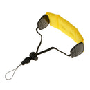 Anti-Lost Floating Wrist Strap Wristband For for GoPro Hero3/3+/4 Camera Yellow