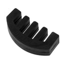 5pcs Black 5-Prong Rubber 4/4 Violin Silencers Fiddle Practice Mutes