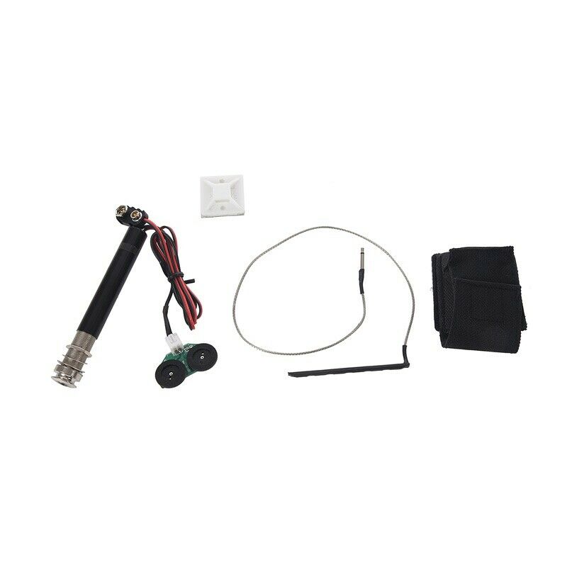 Active Endpin Jack Preamp Piezo Pickup Mounting Base Kit For Acoustic Guita