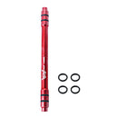 Universal Bicyle 12mm to 9mm Thru Axle Hub Conversion Skewer Adapter Red