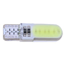 10pcs 12V 2W T10 LED Car Interior Lights COB Wedge White Light Lamps